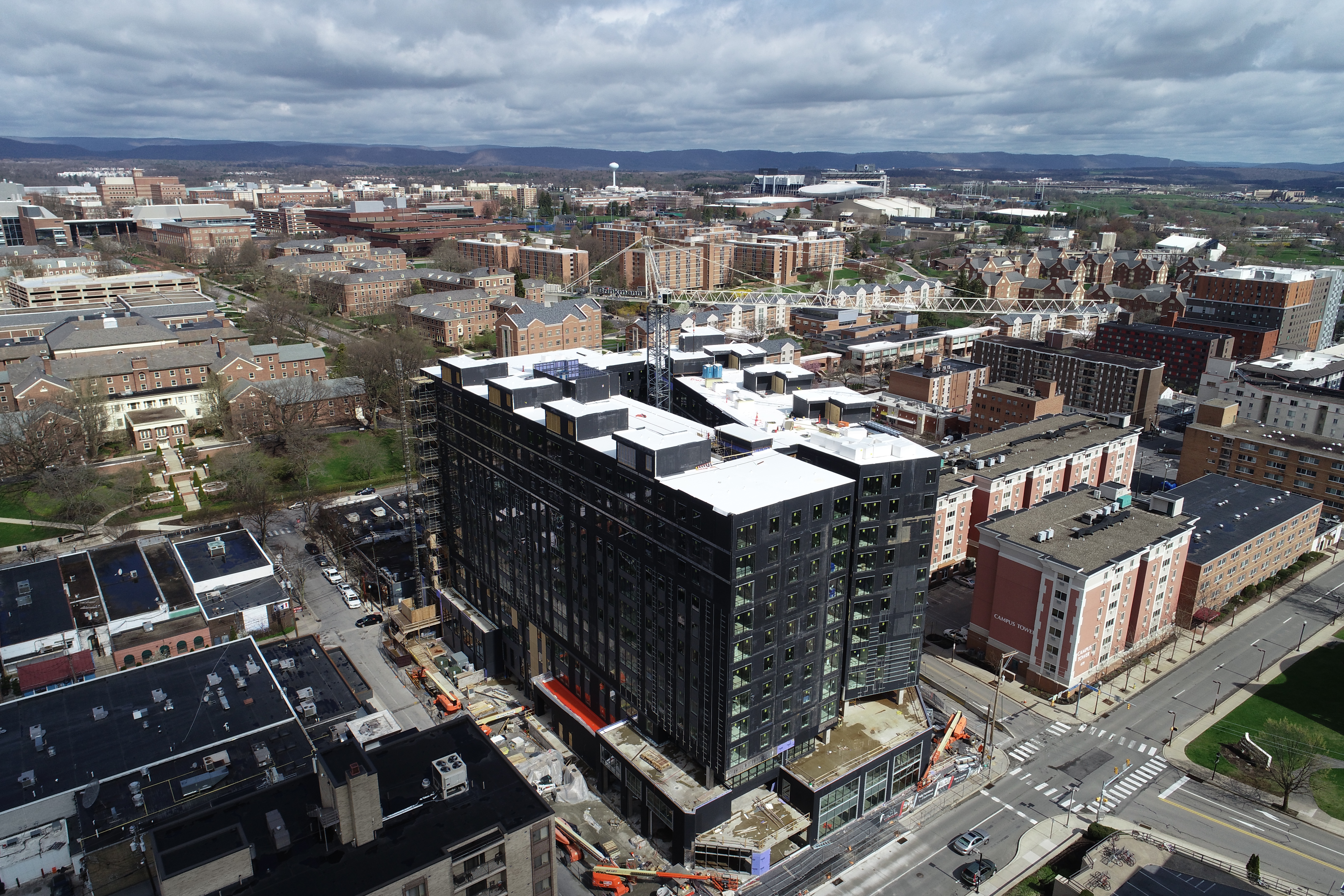student housing construction