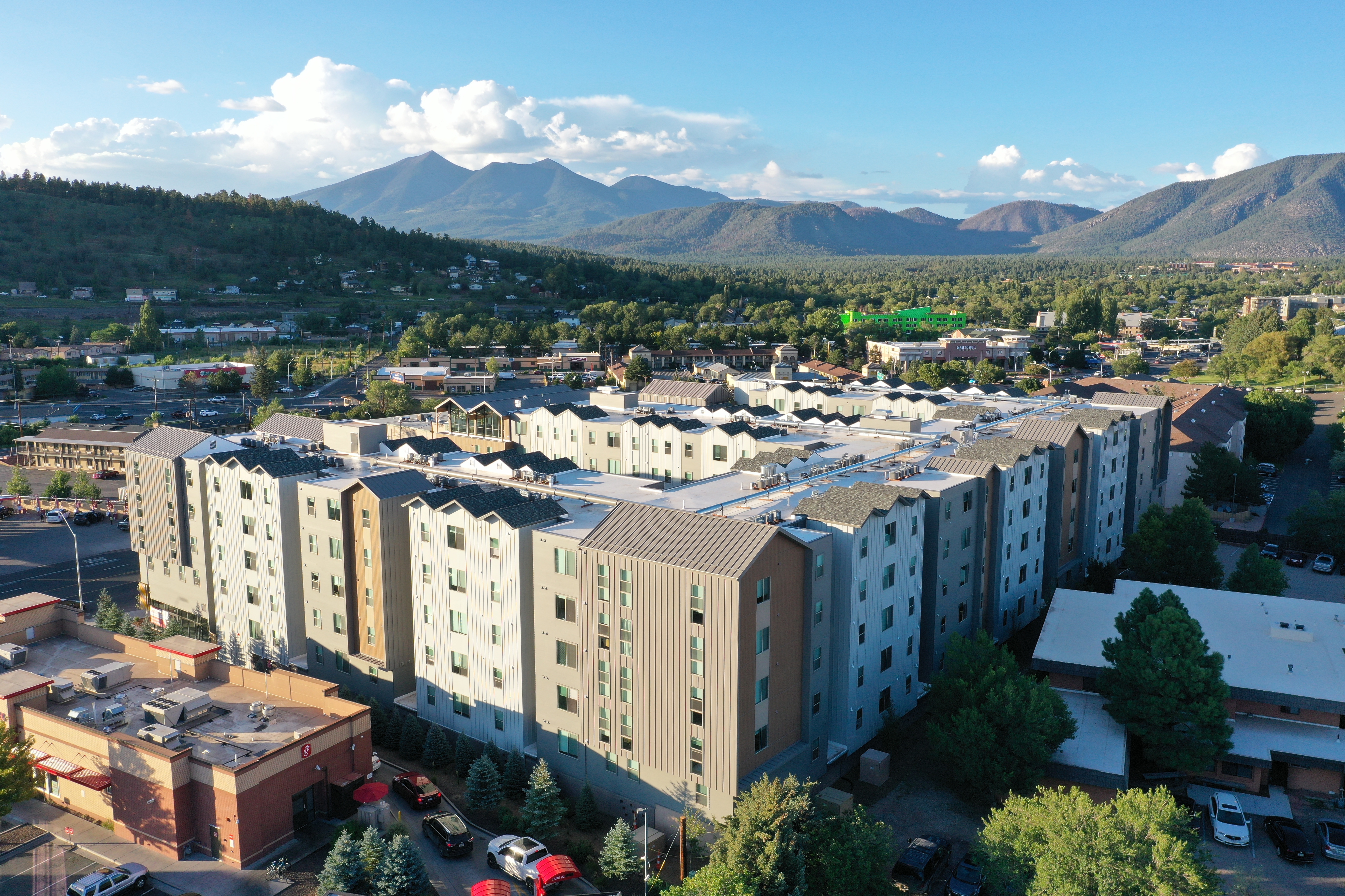student housing construction