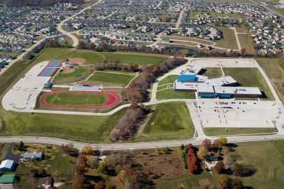 Liberty High School Aerial Wentzville