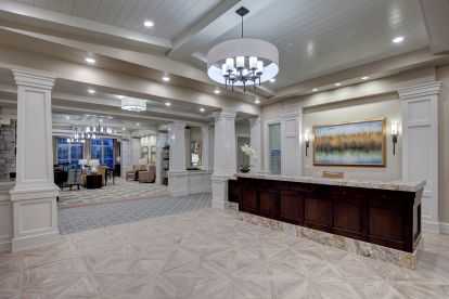 The Sheridan at Chesterfield Place Interior Lobby