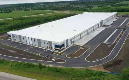 industrial warehouse construction project