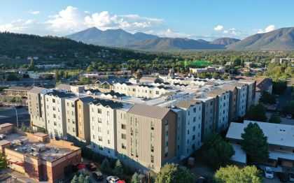 student housing construction
